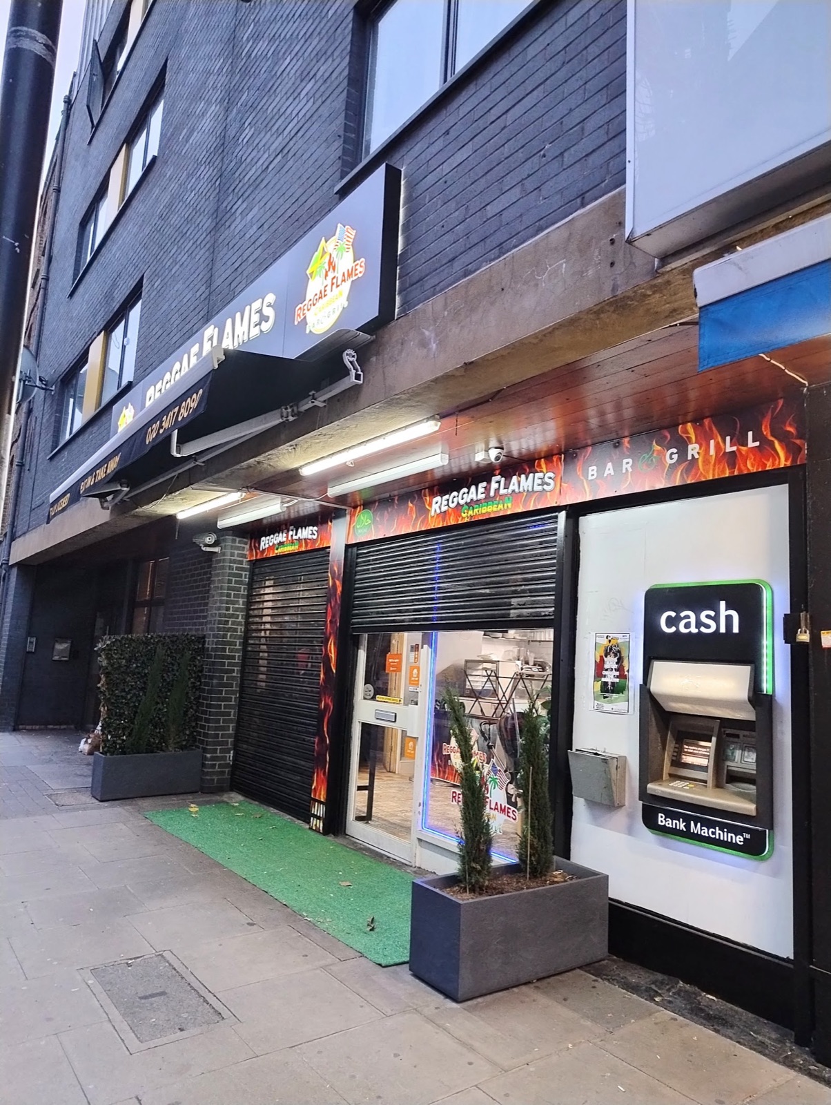 Reggae Flames Caribbean Bar & Grill in Highbury London